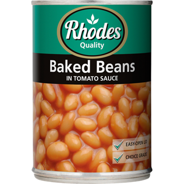 Picture of Rhodes Baked Beans In Tomato Sauce 410g
