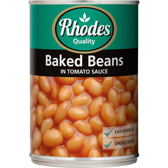Picture of Rhodes Baked Beans In Tomato Sauce 410g