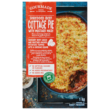 Picture of Gourmade Frozen Cottage Pie Ready Meal 1kg