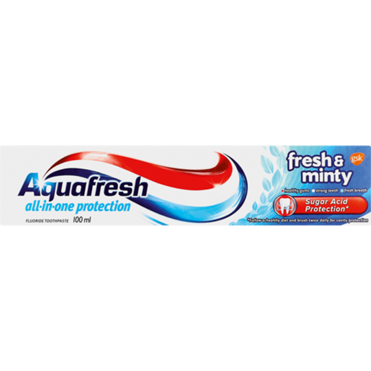 Picture of Aquafresh Fresh & Minty Toothpaste 100ml