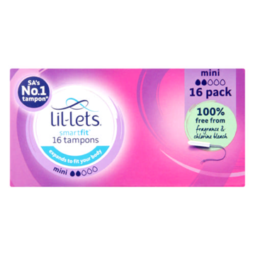 Picture of Lil-Lets Mini Tampons 16 Pack