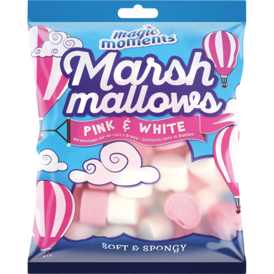 Picture of Magic Marshmellows Pink & White 120g