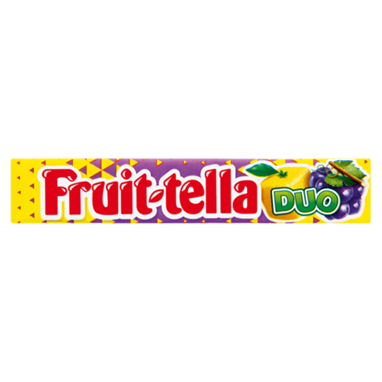 Picture of SWEETS CHEW FRUITTELLA 24 x 38G, DUO GRP LEM