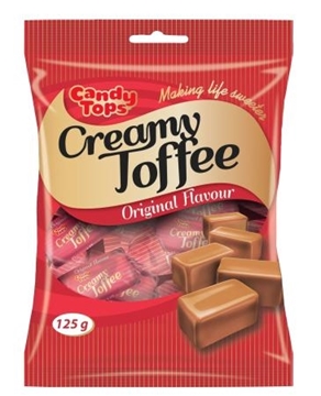 Picture of Candy Tops Creamy Toffee Original 125g