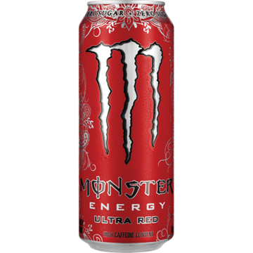 Picture of Monster Ultra Red Energy Drink 4 x 500ml