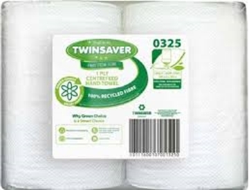 Picture of Twinsaver Mini Centrefeed Hand Towel Pack 6s