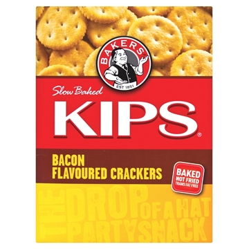 Picture of Biscuits Kips Bacon Bakers 200g pack