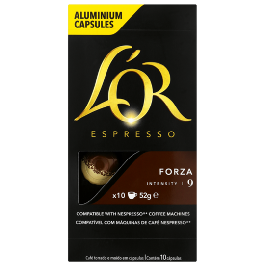 Picture of Lo'r Espresso Forza Coffee Capsules 10 Pack