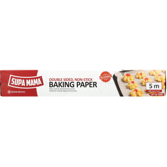 Picture of Supa Mama Double Sided Baking Paper 300mm x 5m