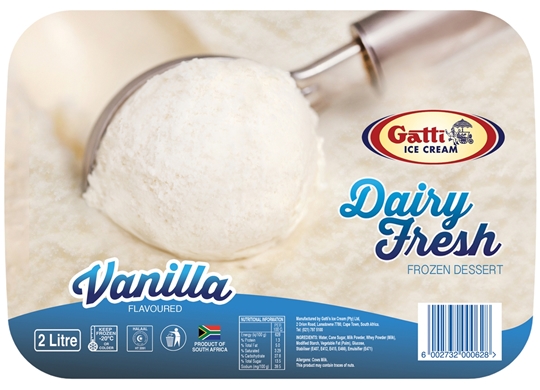 Picture of Gatti Dairy Fresh Ice Vanilla Cream 2L
