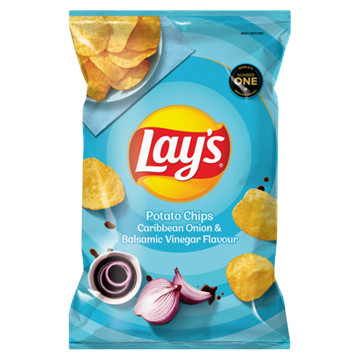 Picture of Lays Caribbean Onion&Balsamic Vinegar 20x120g