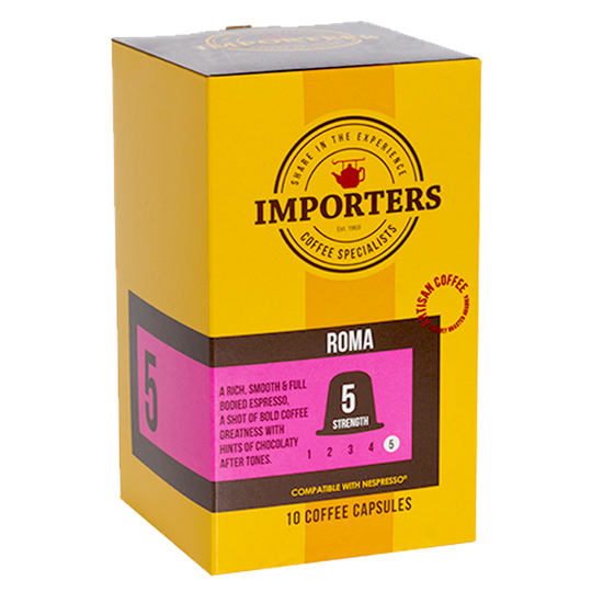 Picture of Importers Roma Coffee Capsule 10 x 5g