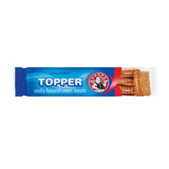 Picture of Bakers Topper Vanilla Biscuits 125g