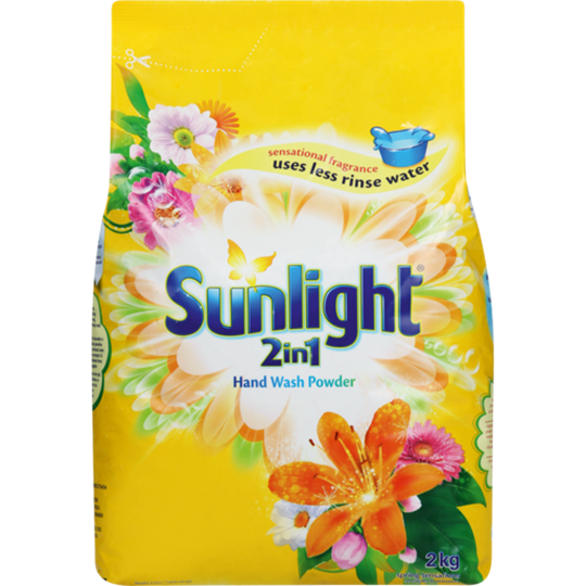 Picture of Sunlight 2 In 1 Hand Washing Powder 2kg