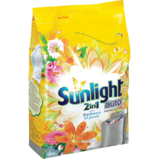 Picture of Sunlight 2-In-1 Auto Washing Powder 2kg