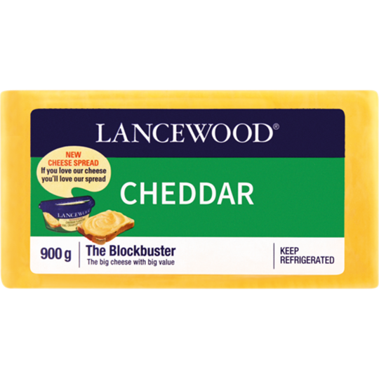 Picture of Lancewood Cheddar Cheese Pack 900g