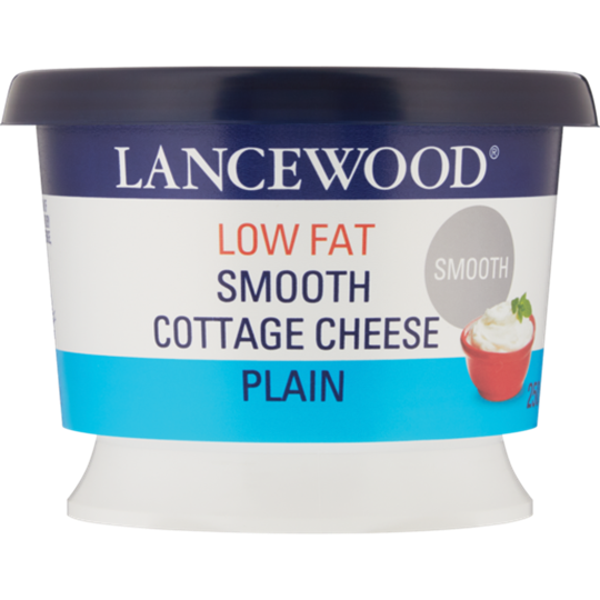 Picture of Lancewood Low Fat Plain Smooth Cottage Cheese 250g