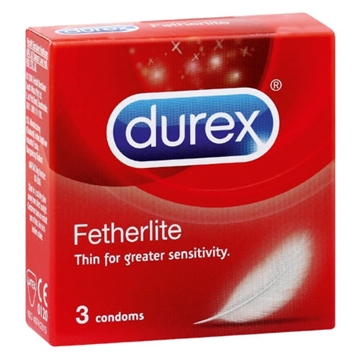 Picture of Durex Fetherlite Condoms 3 Pack
