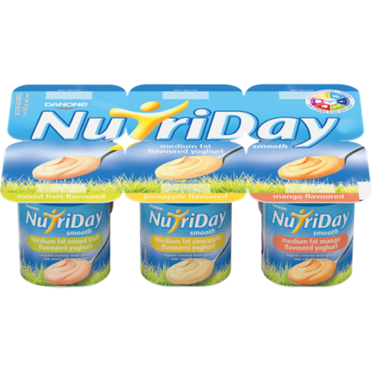 Picture of Nutriday Multipack Mango Smooth Yoghurt 6 x 100g