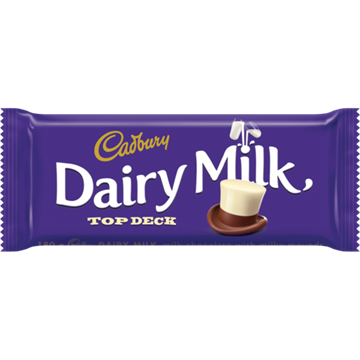 Picture of Cadbury Milk Top Deck Chocolate Slab 20 X 150g