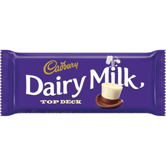 Picture of Cadbury Milk Top Deck Chocolate Slab 20 X 150g