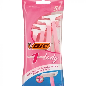 Picture of Bic One Lady Single Blade Disposable Razors Pack