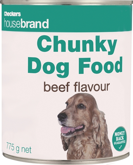 Picture of Checkers Housebrand Beef Dog Food Can 820g