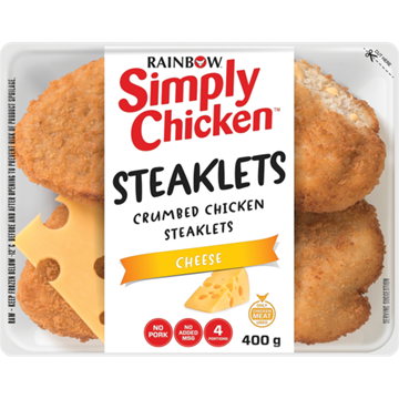 Picture of Rainbow Simply Chicken Crumbed Cheese Steaklets