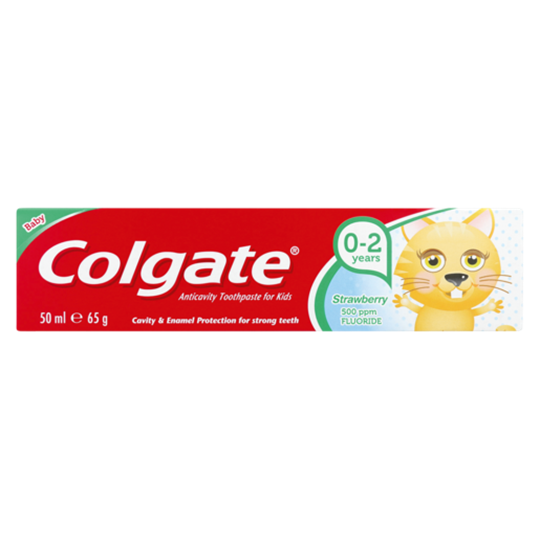 Picture of Colgate Strawberry 0-2years Toothpaste 50ml