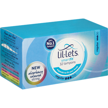 Picture of Lil-Lets Regular Tampons 32 Pack