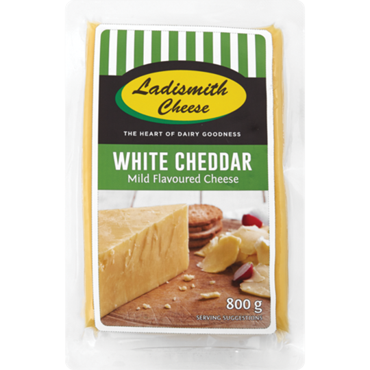 Picture of Ladismith White Cheddar Cheese Pack 800g
