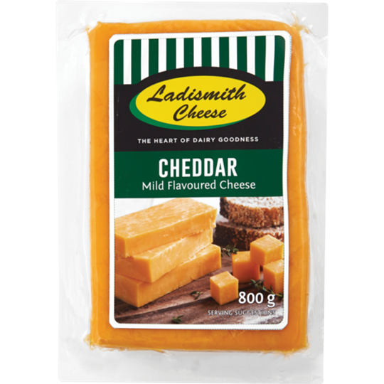 Picture of Ladismith Cheddar Cheese Pack 800g