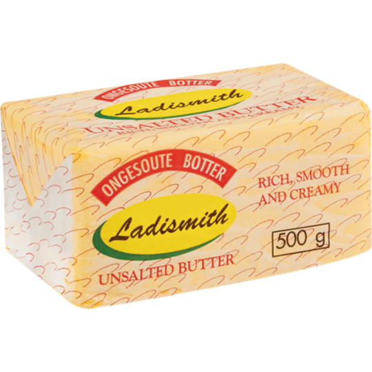 Picture of Ladismith Unsalted Butter Brick 500g