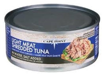 Picture of Cape Point Tuna Shredded In Brine Can 170g