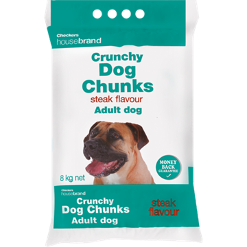Picture of Checkers Housebrand Crunchy Steak Adult Dog 8kg