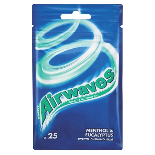 Picture of Airwaves Menthol Euc Wrigley 25s