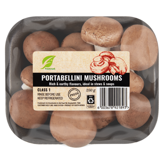 Picture of Portabelini Mushrooms Pack 250g