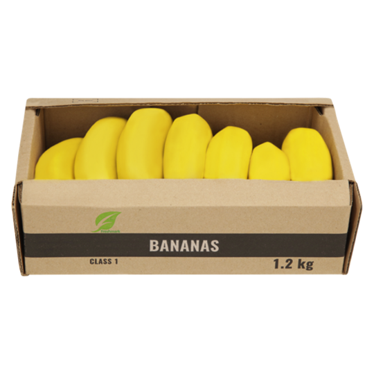 Picture of Banana Bulk Pack Box 1.2kg