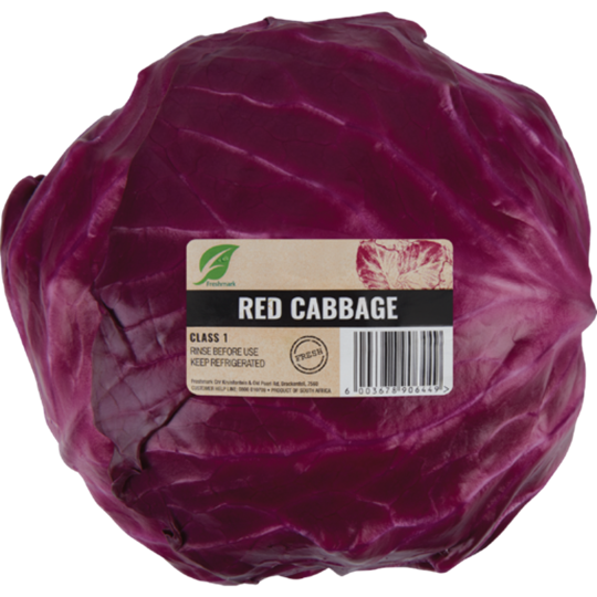 Picture of Red Cabbage Wrapped Each
