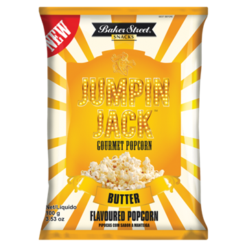 Picture of Jumpin Jack Butter Flavoured Gourmet Popcorn 100g