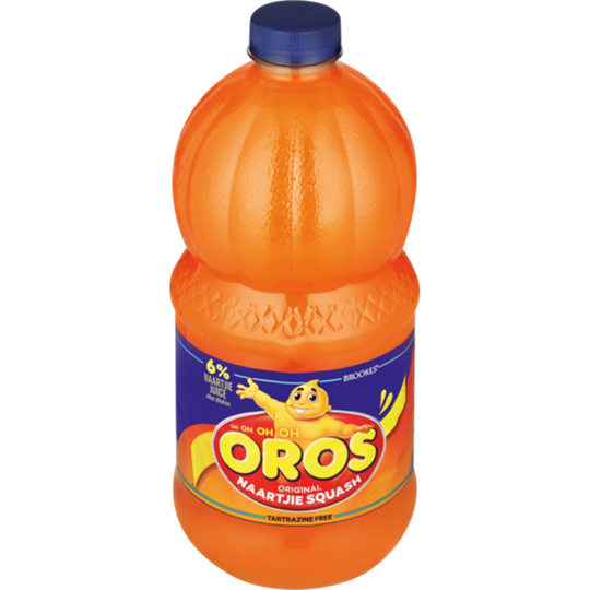 CFS Home. Oros Naartjie Squash Concentrate Bottle 2l