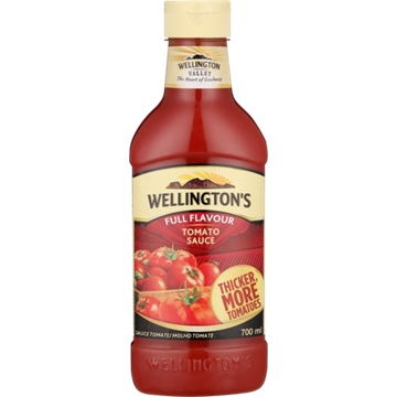 Picture of Wellingtons New Recipe Tomato Sauce 700ml