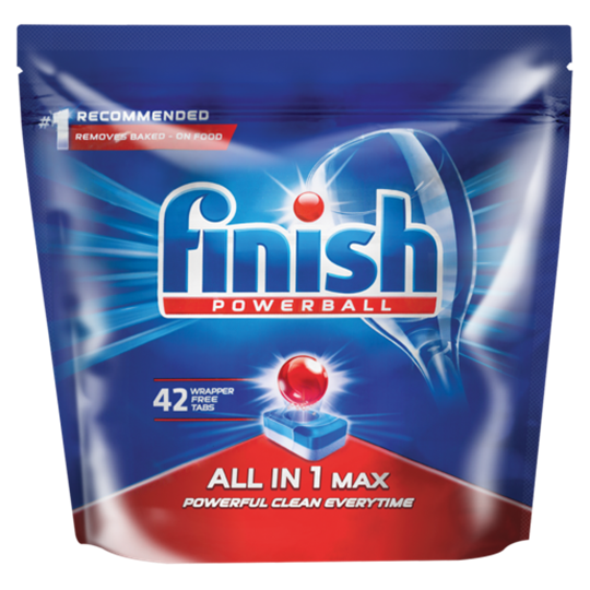 Picture of Finish All-In-1 Max Dishwasher Tablets 42 Pack