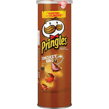 Picture of Pringles Smokey BBQ Potato Chips 100g