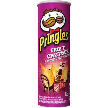 Picture of Pringles Fruit Chutney Potato Chips 100g