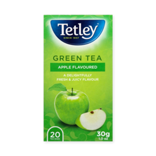 Picture of Tetley Green Tea & Apple Teabags 20s