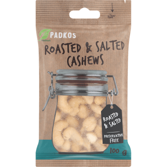 Picture of Padkos Roasted & Salted Cashews 100g