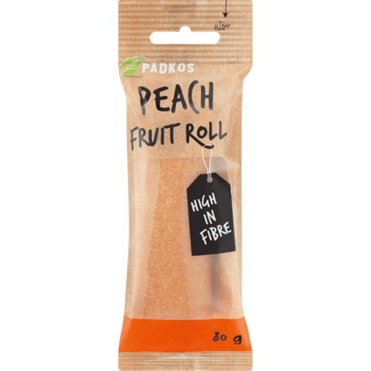 Picture of Padkos Dried Peach Fruit Roll 80g