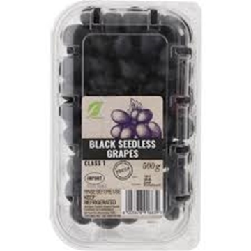 Picture of Grape Black seedless 500g