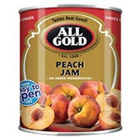 Picture of All Gold Smooth Peach Jam Can 450g